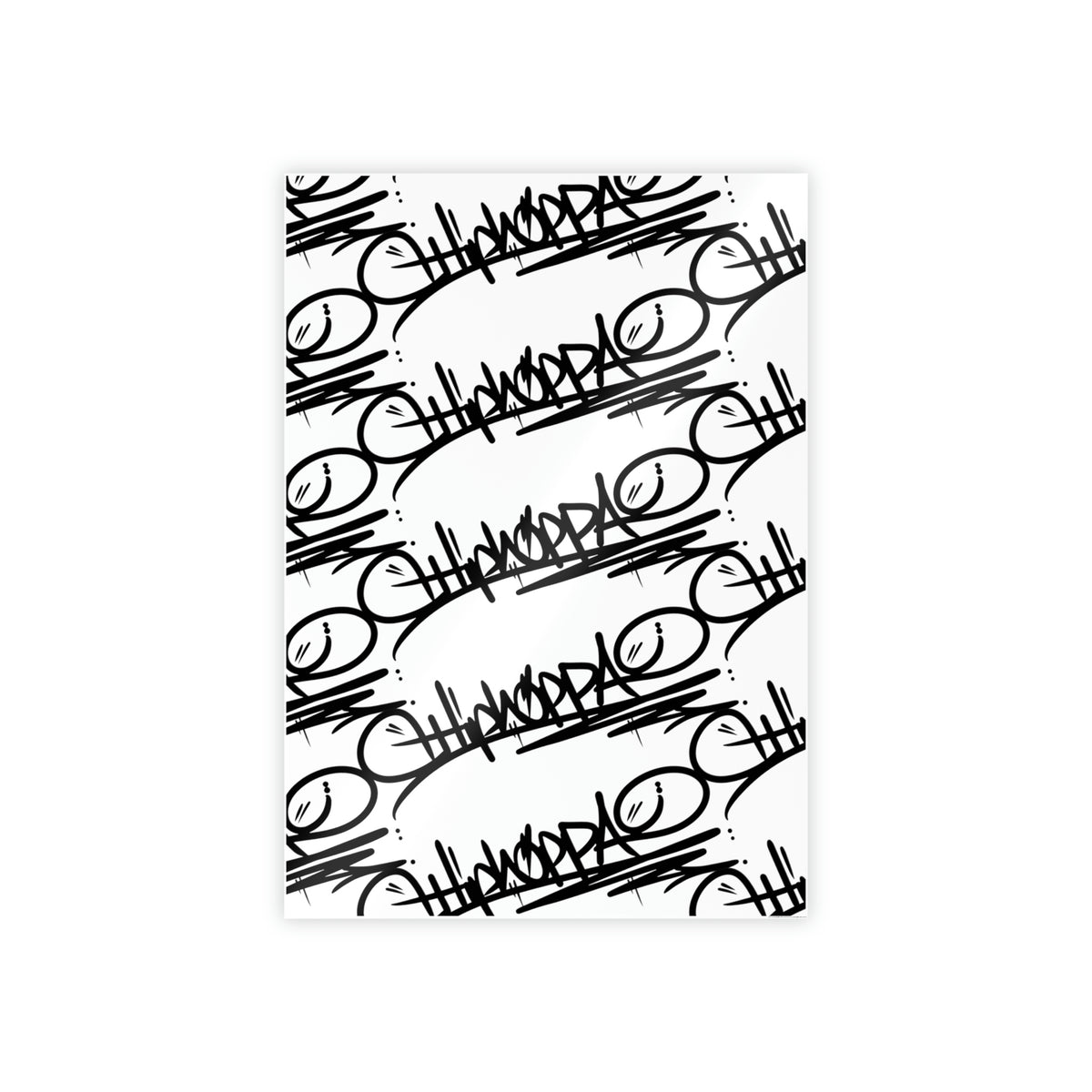 Hiphoppa Tag Black Gloss Posters