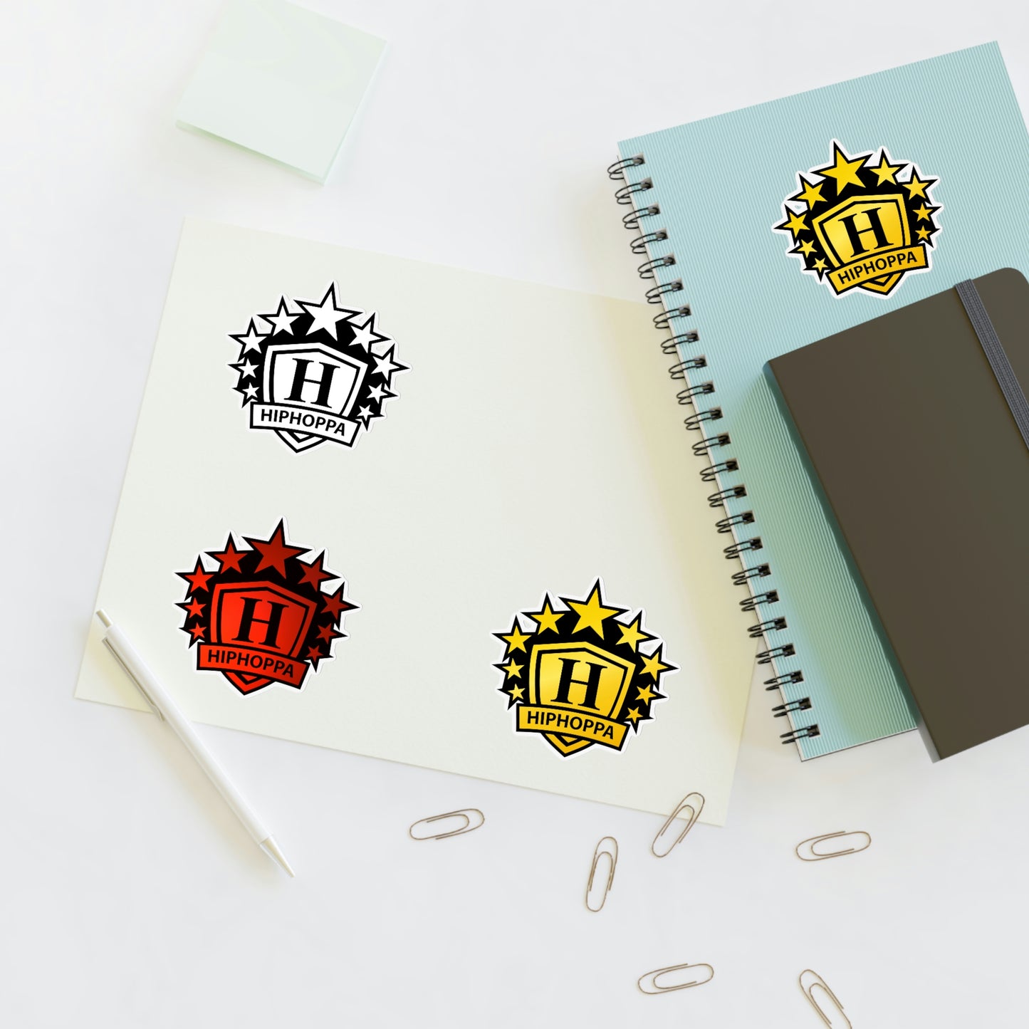 Hiphoppa Shield Sticker Sheets