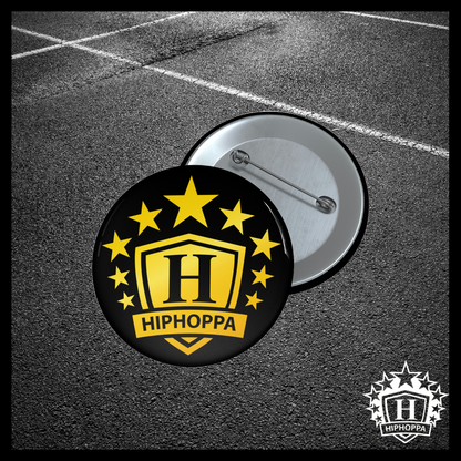 Hiphoppa Shield Black Pin