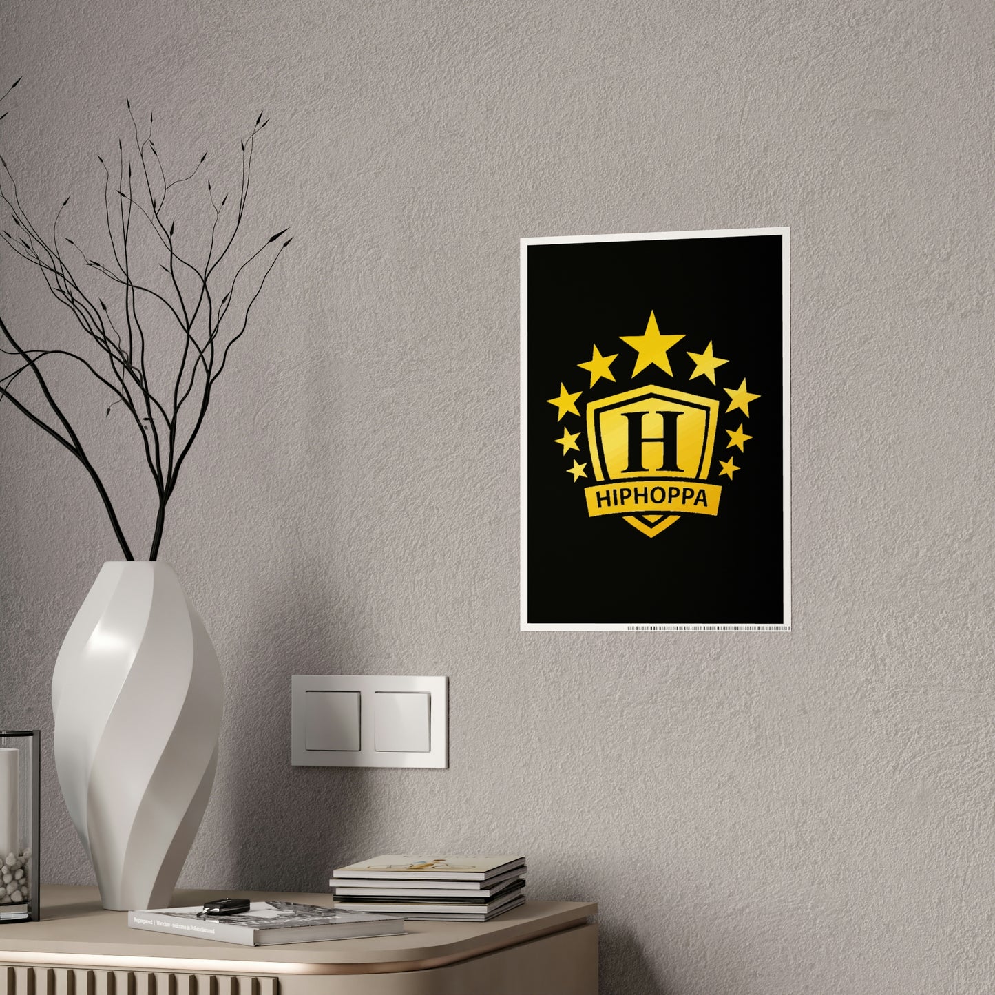 Gold Shield Gloss Posters