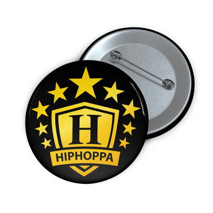 Hiphoppa Shield Black Pin