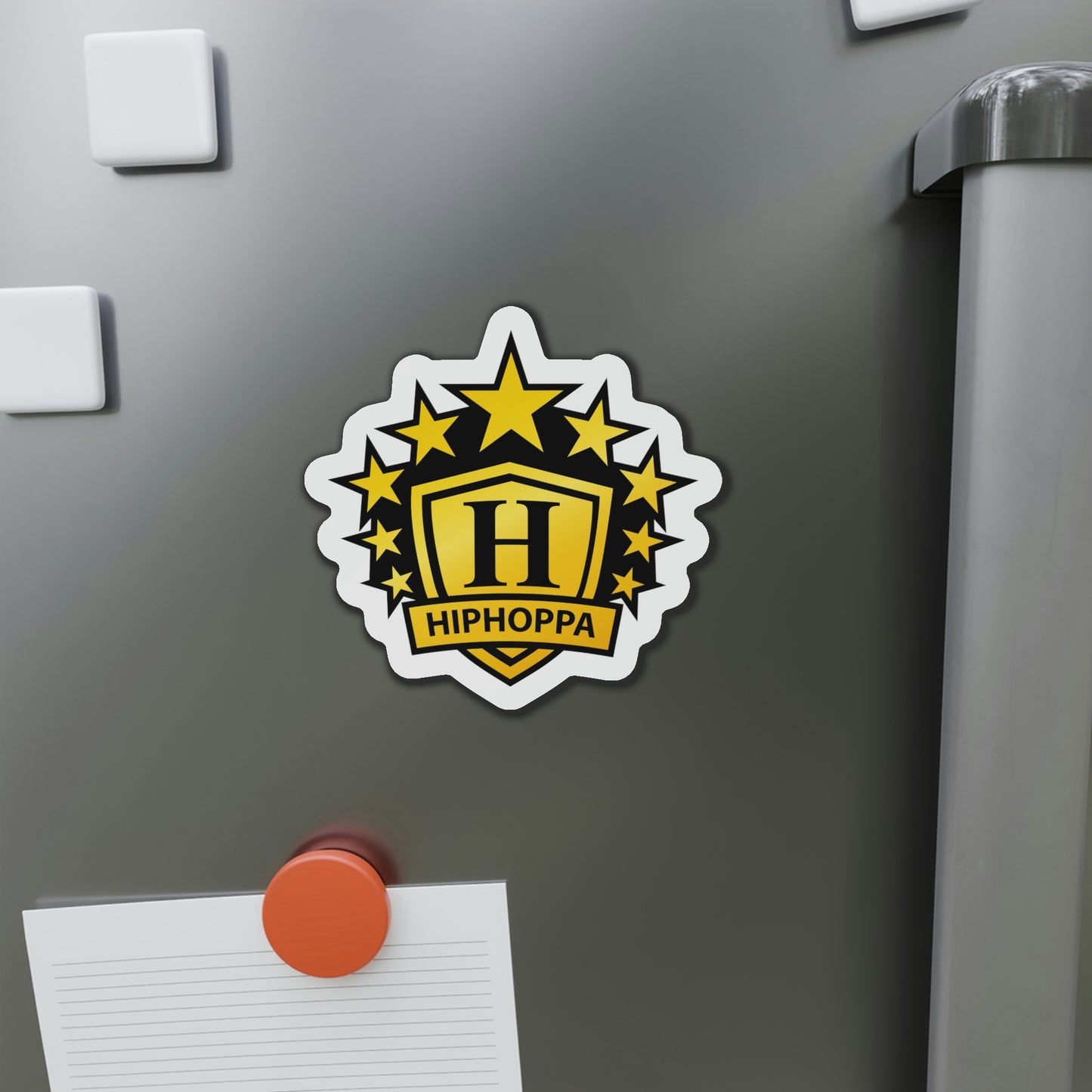 Hiphoppa Shield Die-Cut Magnets